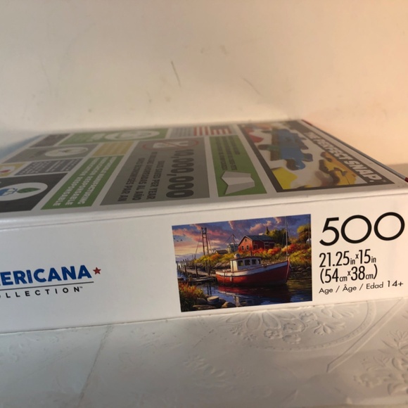 Buffalo Games - Old Boathouse - 500 Piece Jigsaw Puzzle - Picture 5 of 7